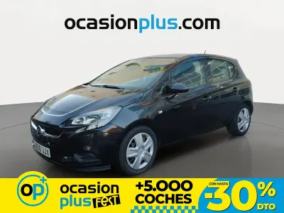 Usado Opel Corsa Expression 75 CV (55 kW) 2015 Negro Utilitario