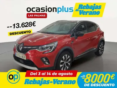 Usado Renault Captur Techno 91 CV (66 kW) 2023 Rojo SUV