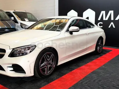 Usado Mercedes C200 184 CV (135 kW) 2023 Blanco Coupe