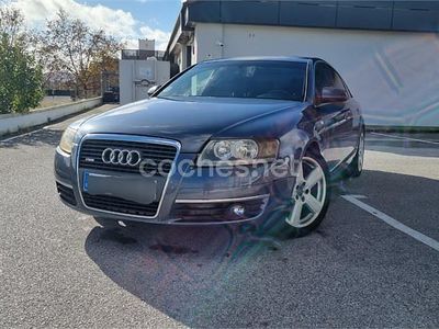 Usado Audi A6 140 CV (102 kW) 2005 Azul Berlina