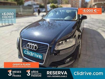 Usado Audi A3 Sportback Ambition 122 CV (89 kW) 2010 Negro Utilitario