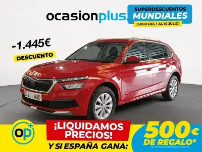Usado Skoda Kamiq Ambition 110 CV (80 kW) 2022 Rojo SUV
