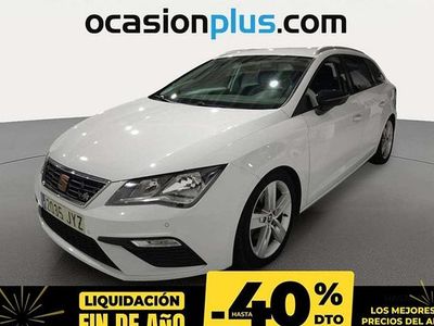 Blanco Usado 2017 Seat Leon ST FR Familiar | 15.547 € (Precio justo)