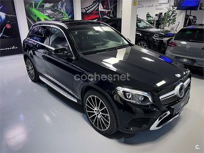 Käytetty Mercedes GLC220 170 HP (125 kW) 2018 Musta Katumaasturi
