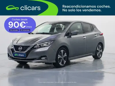 Usado Nissan Leaf N-Connecta 110 kW (150 CV) 2021 Gris Utilitario