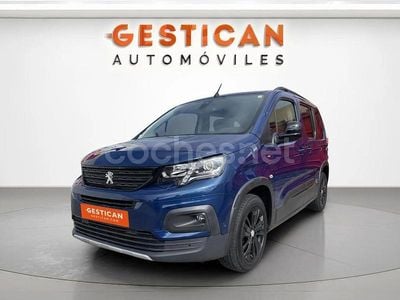 Usado Peugeot Rifter GT 100 CV (73 kW) 2021 Azul Monovolumen