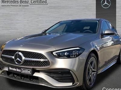 Usado Mercedes C220 200 CV (147 kW) 2022 Plateado Berlina