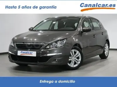 Usado Peugeot 308 Active 130 CV (95 kW) 2014 Marrón Berlina
