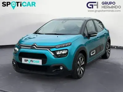 Usado Citroën C3 Feel 102 CV (75 kW) 2021 Azul Utilitario