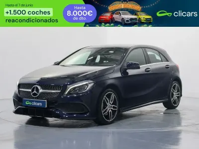 Usado Mercedes A200 136 CV (100 kW) 2018 Azul Berlina