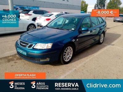 Usado Saab 9-3 Linear 120 CV (88 kW) 2006 Azul Utilitario