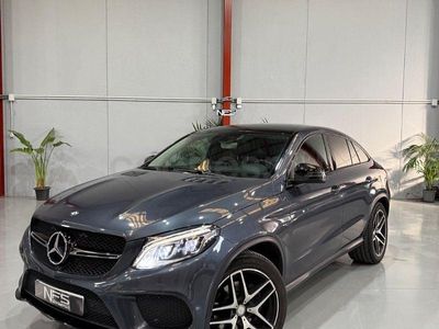 Usado Mercedes GLE350 258 CV (189 kW) 2015 Gris / plata Coupe