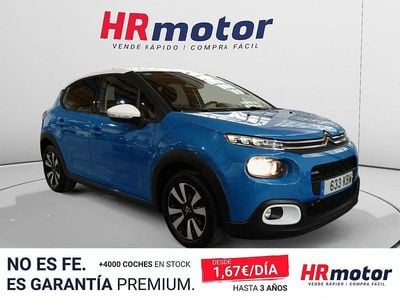 Usado Citroën C3 PureTech 82 CV (60 kW) 2017 Gris / plata Utilitario