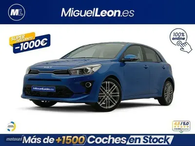 Usado Kia Rio Sport 120 CV (88 kW) 2023 Azul Berlina