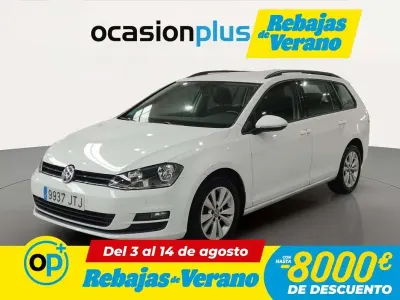 Usado VW Golf VII Edition 110 CV (80 kW) 2016 Blanco Familiar