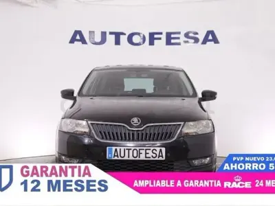 Usado Skoda Rapid Ambition 116 CV (85 kW) 2017 Negro Utilitario