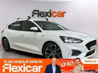 Usado Ford Focus ST-Line 125 CV (91 kW) 2020 Blanco Berlina