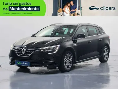 Usado Renault Mégane GrandTour Zen 116 CV (85 kW) 2021 Negro Familiar