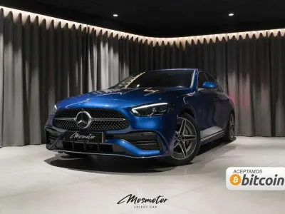 Usado Mercedes C200 204 CV (150 kW) 2022 Azul Berlina