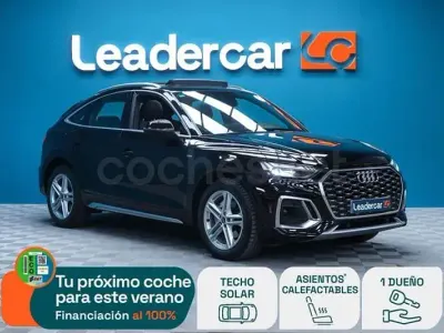 Usado Audi Q5 Sportback S-Line 299 CV (219 kW) 2021 Negro SUV