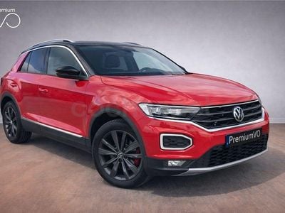 Usado VW T-Roc Sportline 150 CV (110 kW) 2020 Rojo SUV