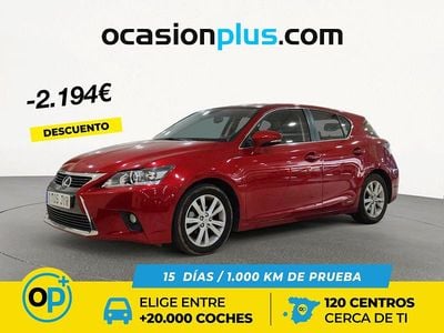 Rojo Usado 2017 Lexus CT200h Business Edition Utilitario | 14.806 € (Precio justo)