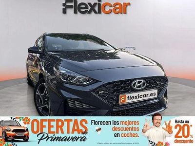 Usado Hyundai i30 N Line 120 CV (88 kW) 2023 Gris Familiar