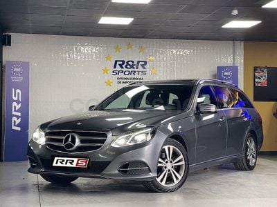 Gris / plata Usado 2016 Mercedes E200 Avantgarde Familiar | 17.990 € (Precio justo)