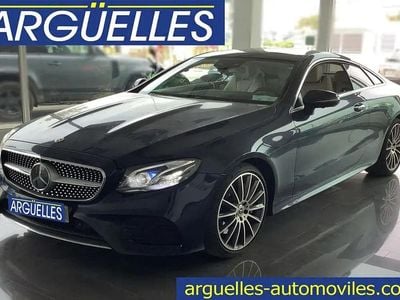 Käytetty Mercedes E400 AMG line 333 HP (244 kW) 2018 Sininen Coupe - kaksiovinen