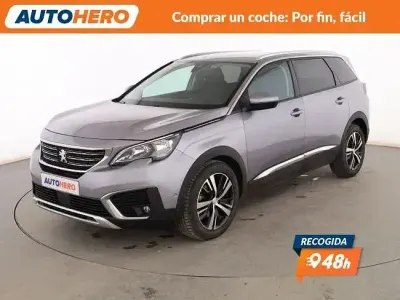 Usado Peugeot 5008 Allure 130 CV (95 kW) 2019 Gris SUV