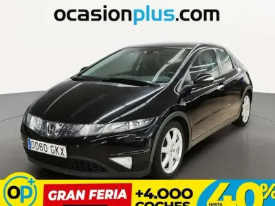 Usado Honda Civic Sport 140 CV (102 kW) 2009 Negro Utilitario