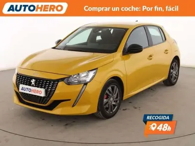 Usado Peugeot 208 Active 75 CV (55 kW) 2022 Amarillo Utilitario