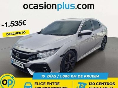 Usado Honda Civic Elegance 129 CV (94 kW) 2018 Plateado Utilitario