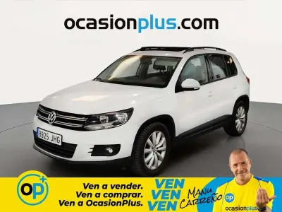 Usado VW Tiguan 110 CV (80 kW) 2015 Blanco SUV