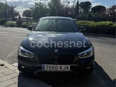Usado BMW 116 116 CV (85 kW) 2018 Negro Utilitario