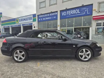 Usado Saab 9-3 Vector 210 CV (154 kW) 2007 Negro Descapotable
