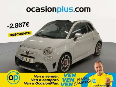 Usado Abarth 595C Turismo 165 CV (121 kW) 2021 Gris Descapotable