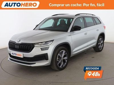 Gris Usado 2022 Skoda Kodiaq SportLine SUV | 32.999 € (Precio justo)