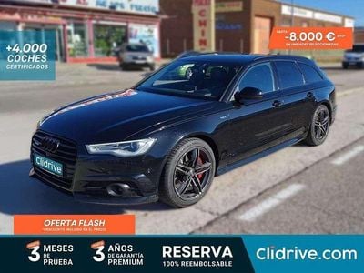 Usado Audi A6 Premium 320 CV (235 kW) 2016 Negro Familiar