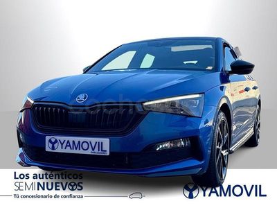 Usado Skoda Scala Monte Carlo 150 CV (110 kW) 2023 Azul Utilitario