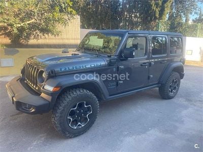 Usado Jeep Wrangler 381 CV (280 kW) 2021 Gris / plata SUV