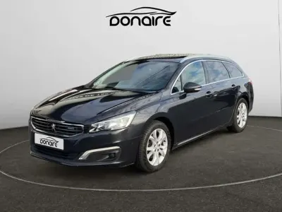 Usado Peugeot 508 SW Allure 150 CV (110 kW) 2016 Negro Familiar