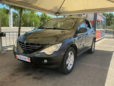 Usado SsangYong Actyon Limited 141 CV (103 kW) 2008 Negro SUV