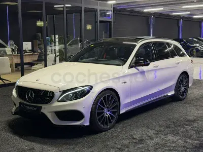 Usado Mercedes C43 AMG AMG 367 CV (269 kW) 2016 Blanco Familiar