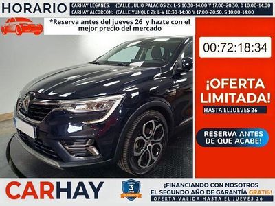 Usado Renault Arkana Intens 145 CV (106 kW) 2022 Negro SUV