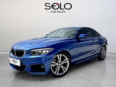 Usado BMW 225 Comfort Edition 218 CV (160 kW) 2014 Azul Coupe