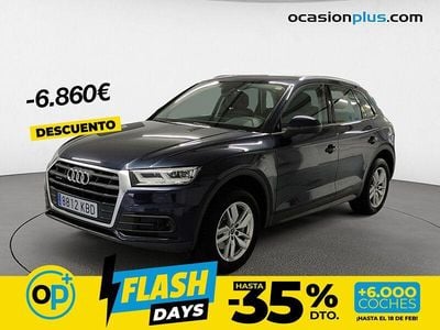 Usado Audi Q5 Advanced Plus 252 CV (185 kW) 2017 Azul SUV