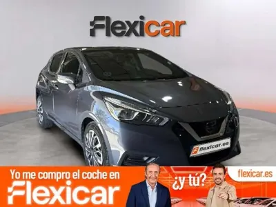 Usado Nissan Micra Acenta 101 CV (74 kW) 2020 Gris Utilitario
