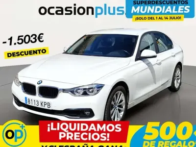 Usado BMW 318 150 CV (110 kW) 2018 Blanco Berlina