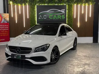 Usado Mercedes CLA220 177 CV (130 kW) 2017 Blanco Coupe